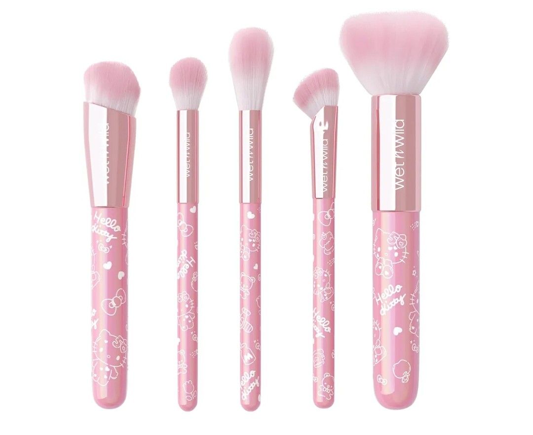 wet n wild Hello Kitty 5-Piece Makeup Brush Set