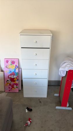 White dresser