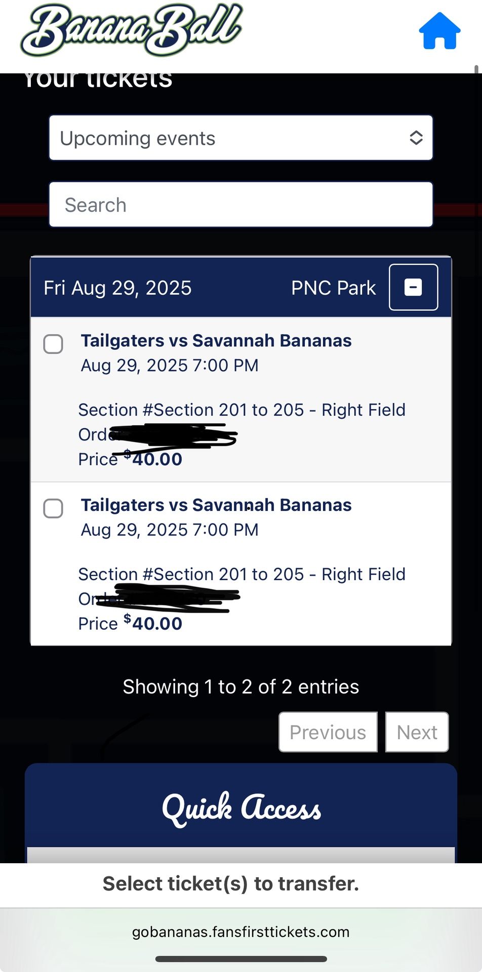 Savanna Banana PNC 8/29