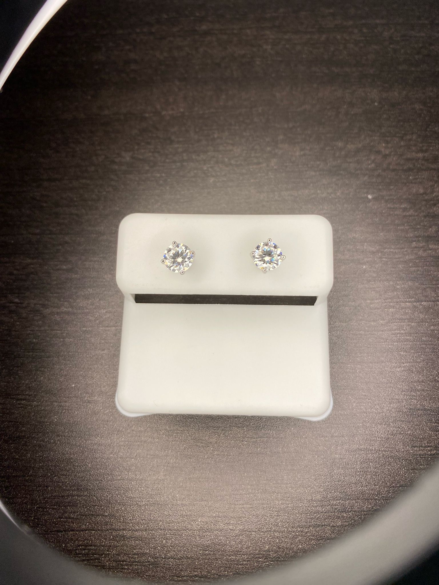 Moissanite Stud Earrings