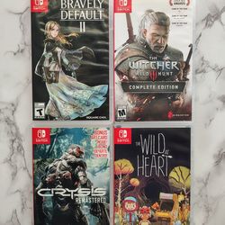 Nintendo Switch games Witcher, Crysis, Wolfenstein And More!   READ DESCRIPTION