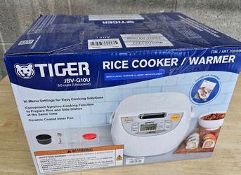 Tiger rice cooker warmer 5.5 cups