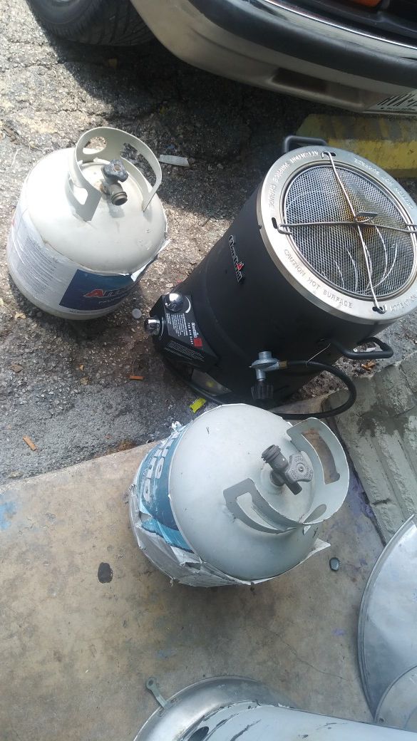 Fryer and heater