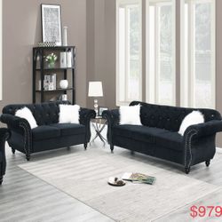 2 Pc Sofa Set