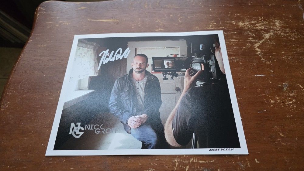 Nick Groff - Signed Autograph Photo (Paranormal Investigator) Ghost Adventures