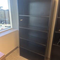 Black Metal Book Shelf For Office  SALE