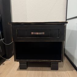 Solid Wood End Table 