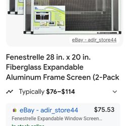 BRAND NEW IN BOX EXPANDABLE SCREENS 