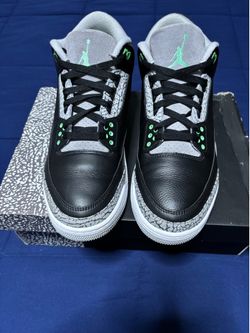 Jordan 3 Retro Green Glow 2024 Size 12