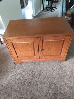Oak TV Stand