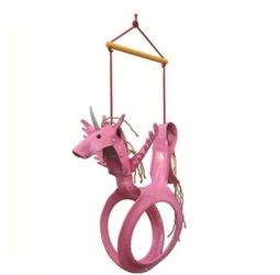 Unicorn tire swing