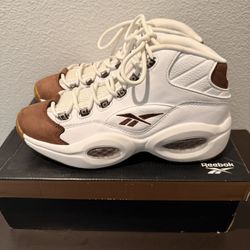 Reebok Question Mid (Mocha) Size 9