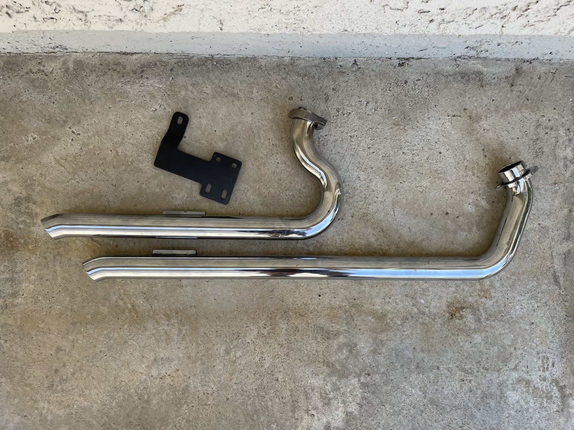 SHOTGUN EXHAUST PIPES 90-03 HARLEY-DAVIDSON SPORTSTER CHROME
