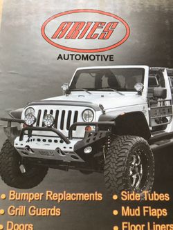 Wrangler front replacement bumper brush tube New