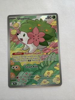 Shaymin 185/182 Illustration Rare - Destined Rivals Pokemon