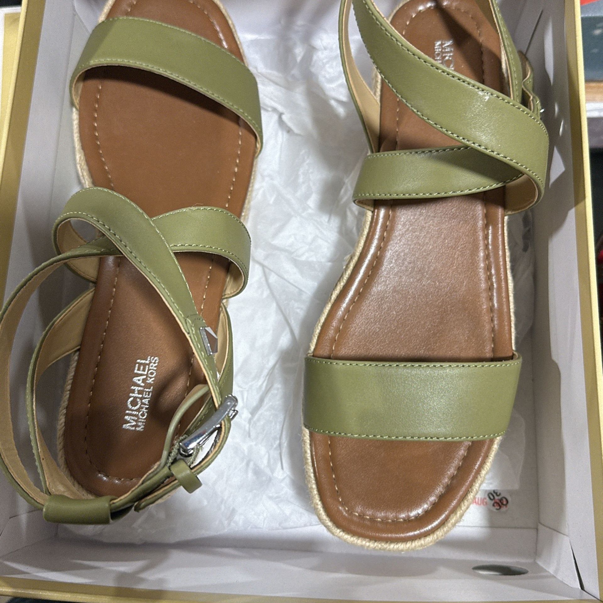 Micheal Kors Lowrey Wedge Sandals