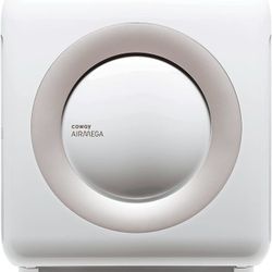 Coway Airmega AP-1512HH(W) True HEPA Purifier with Air Quality Monitoring, Auto, Timer, Filter Indicator, and Eco Mode, 16.8 x 18.3 x 9.7, White