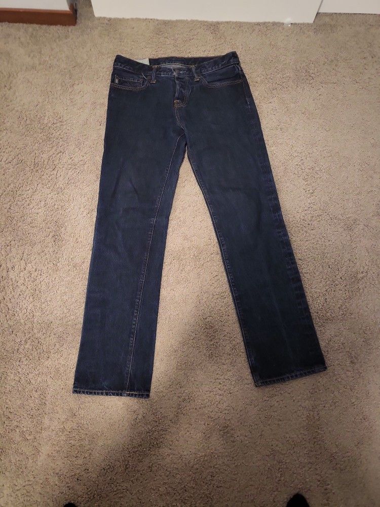 Abercrombie & Fitch Men's Jeans Dark Wash - W31 L32