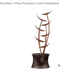 Indoor/Outdoor Cooper Leaf Fountain