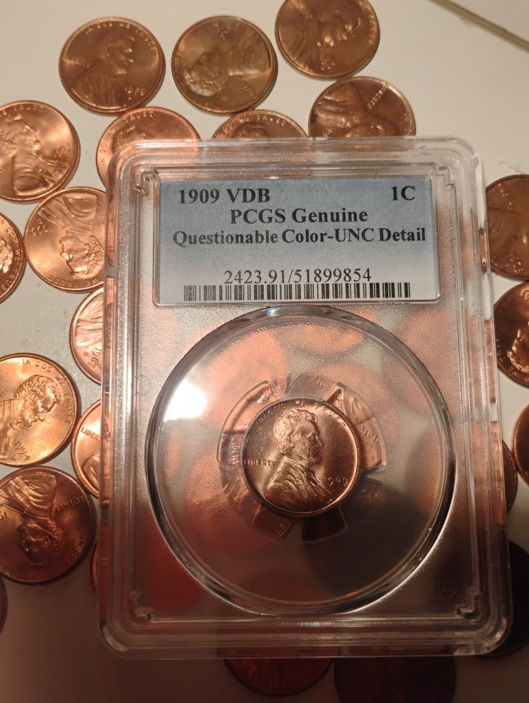 1909 VDB PGS Certified Penny Mint 67