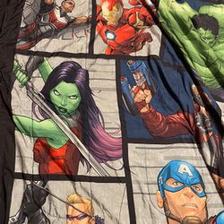 Marvel Avengers: Infinity War Team Up Twin Full Comforter