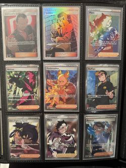 Pokemon Cards Full Art Trainers 