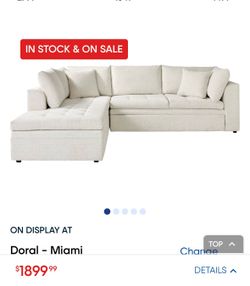 Off white Sofa Bed