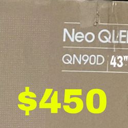 Samsung 43 NEO QLED LED LCD 4K TV