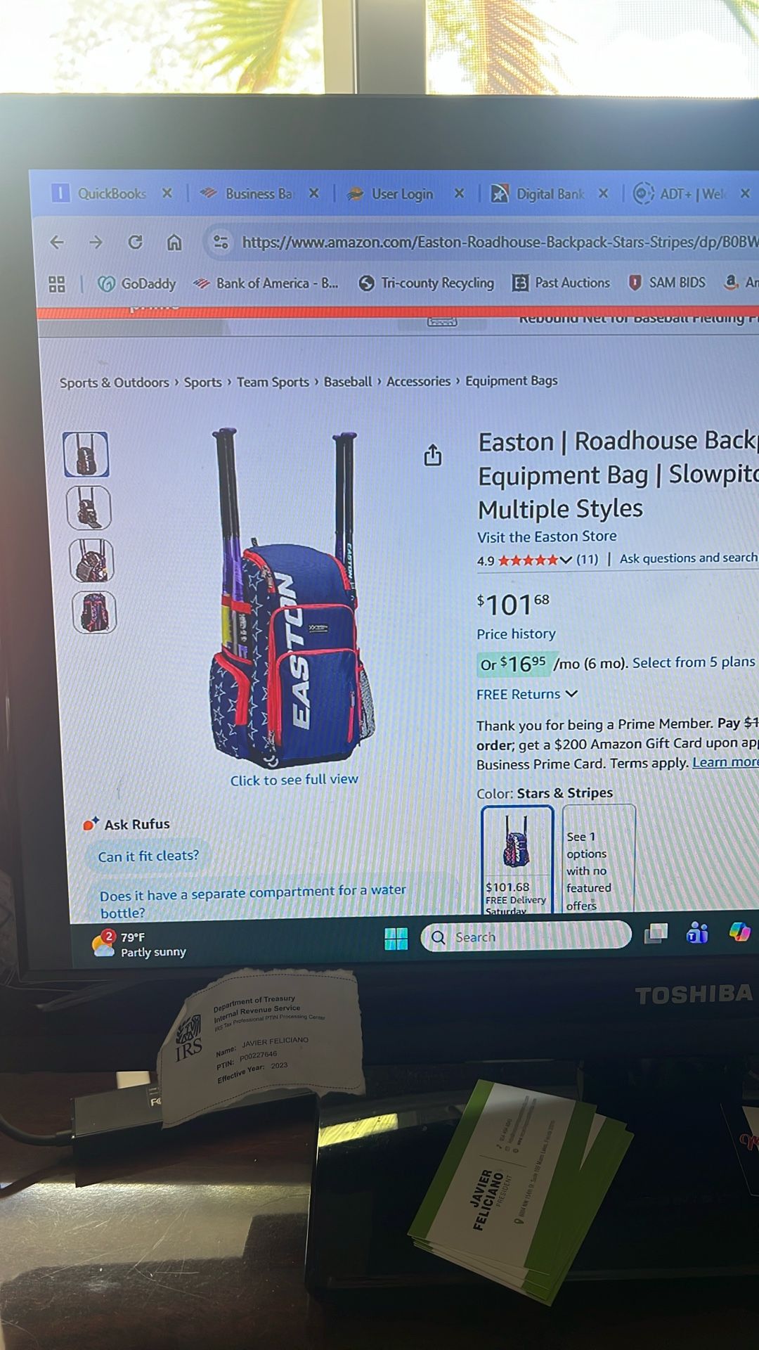 Easton Roadhouse Backpack