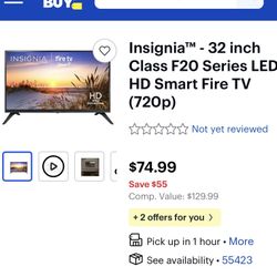 Insignia fire tv 32 inch!