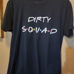 Dirty Thirty Squad Shirt 30th Birthday Group Friends T-Shirt