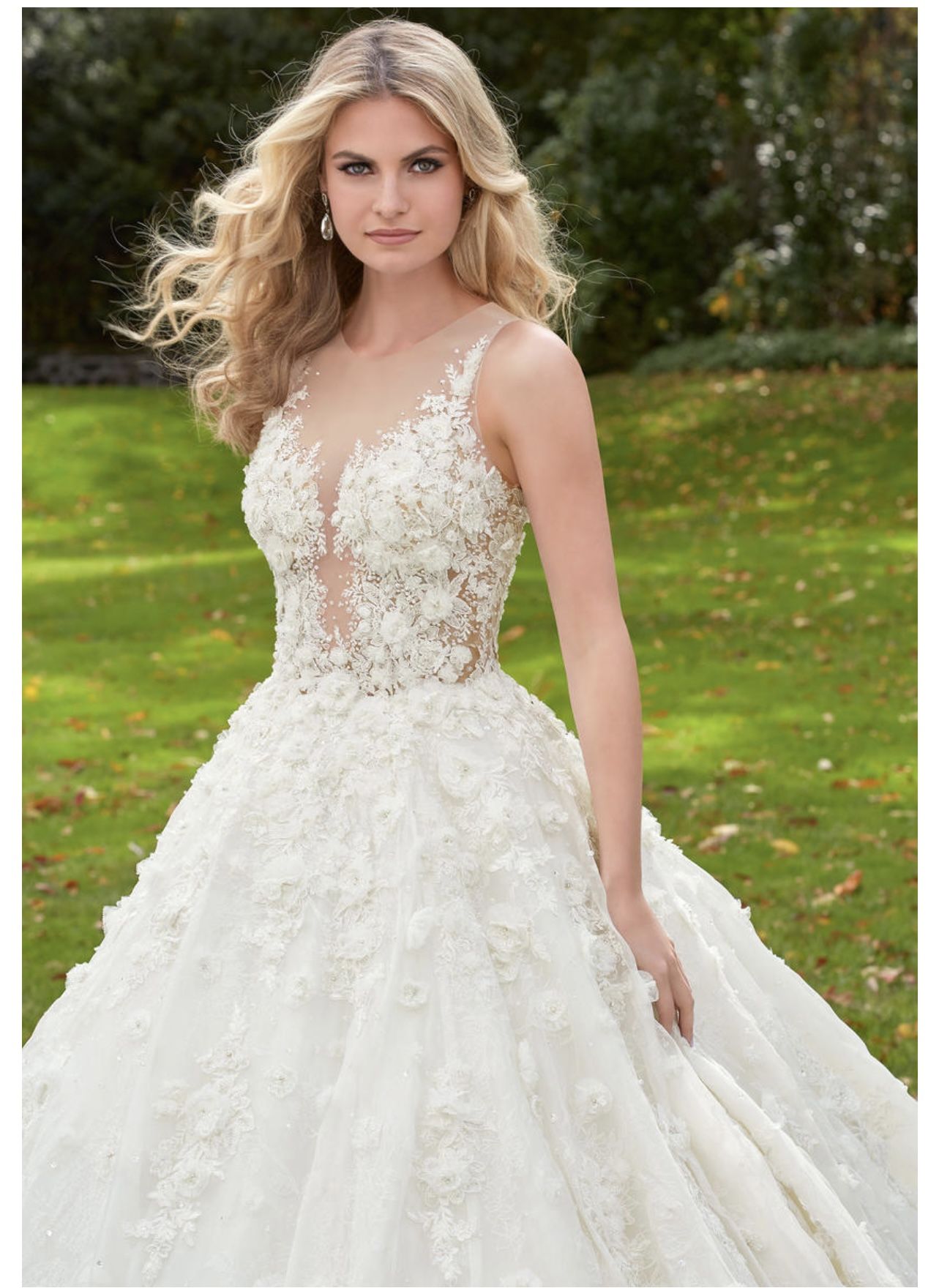 MORILEE BRIDAL BY MADELINE GARDNER 8128 SIZE 12 Maritza Wedding Dress