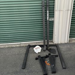 Rogue Squat Rack And Safety Spotters 