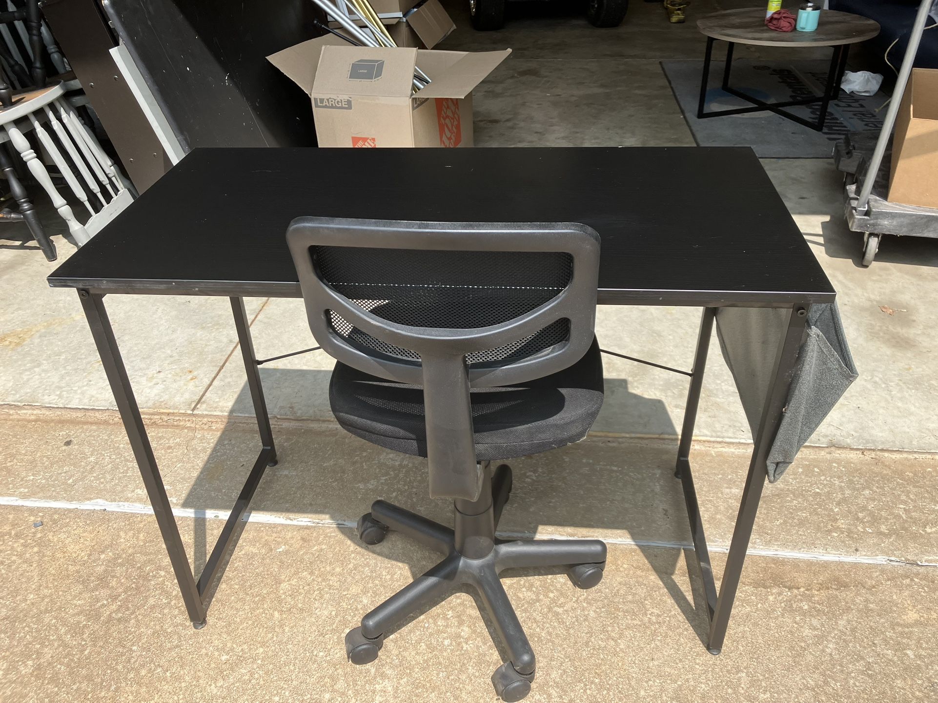 Desk And Chair