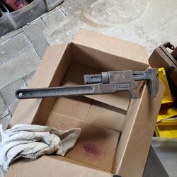 Vintage Trimo 18" all steel monkey wrench