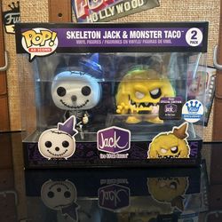 Funko Pop Skeleton Jack & Monster Taco 2-pack