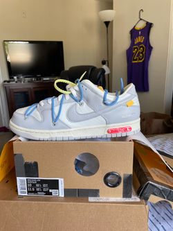 Nike dunk low off-white lot 5 .  Brand new DS , size 10 men .
