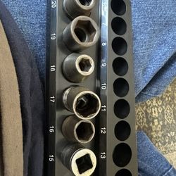 Snap On Tools Sockets 6 Pieces For One Price