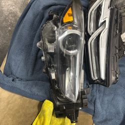 2016 2019 Mazda 3 Passenger Headlight,