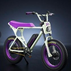 MACFOX X1S Brand New Fat Tires E-bike With Warranty !