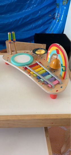 Kids Wooden Musical Activity Table