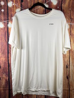 Wrangler White Short Sleeve T Shirt 4XG