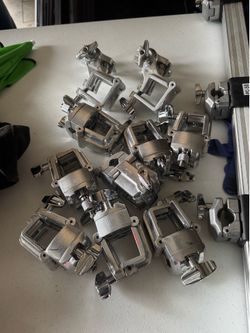 Pearl drum rack clamps
