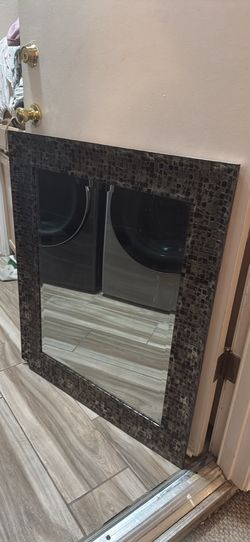 Mosaic Framed Wall Mirror