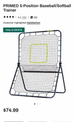Baseball/softball rebounder
