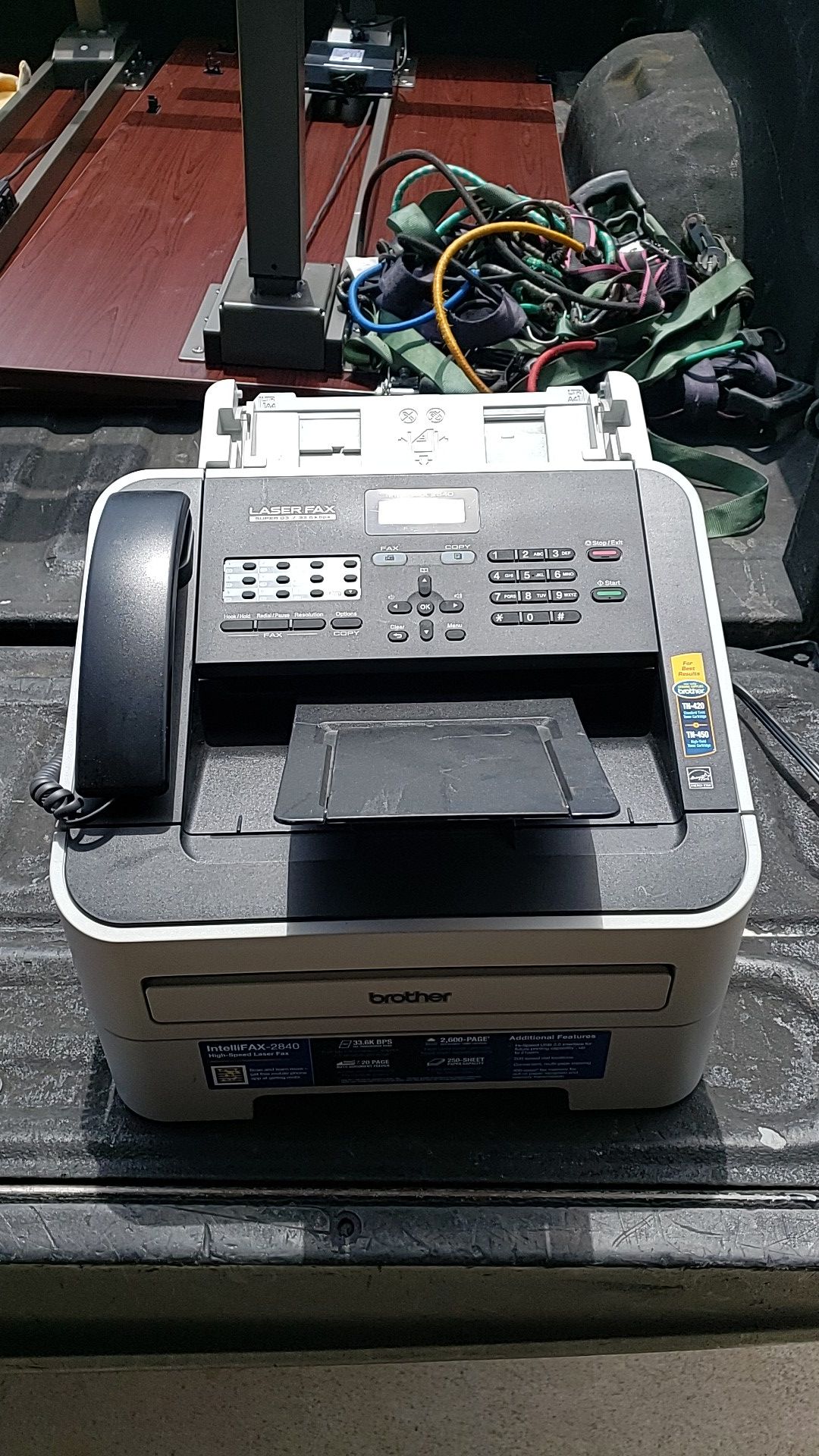 Brother Intelli-fax 2840 Laser Printer Fax Copier