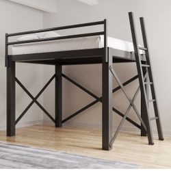 Queen Loft Bed Frame 
