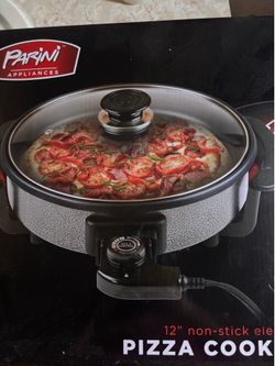 Brand new pizza cooker 12 inch non stick pan electric