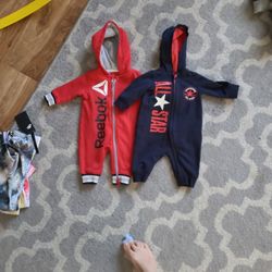 Reebok 0-3 Baby Onesies