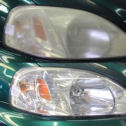 Headlight restoration 